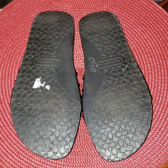 New Coach Cybel Jelly Signature C Embossed Sandal - Picture 10 of 14